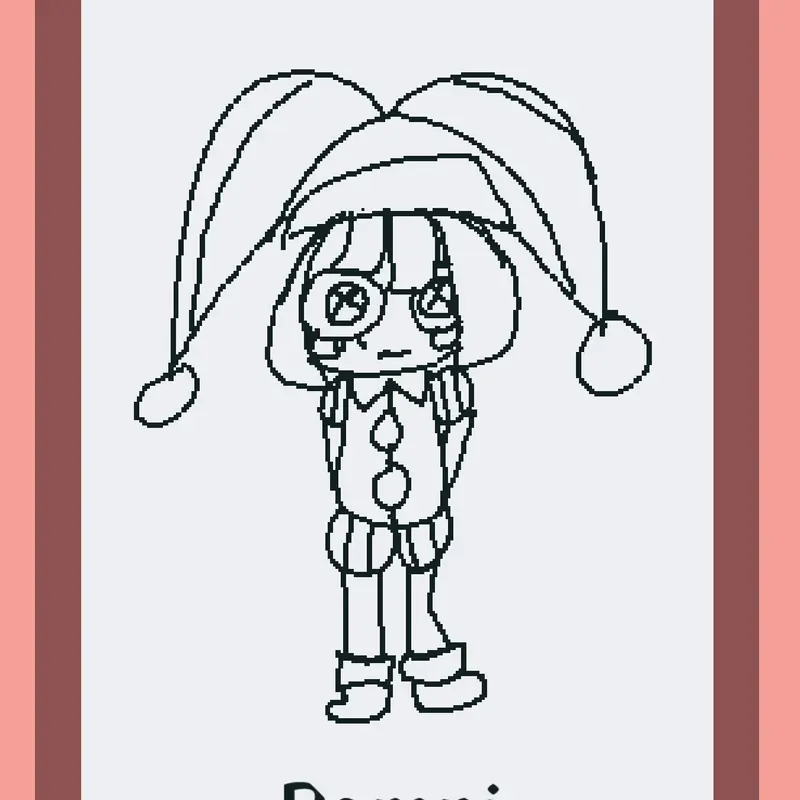 Pomni art by @little_cats
