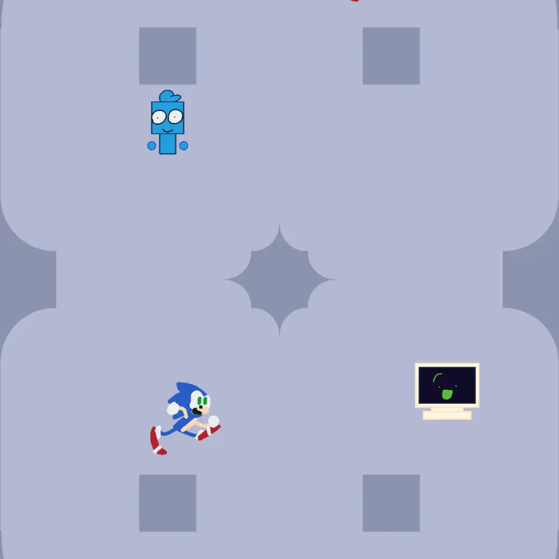 Sonic is too fast by @ponicjunior27