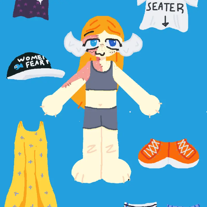 Dress up my OC May :3 by @flynnt_and_steel