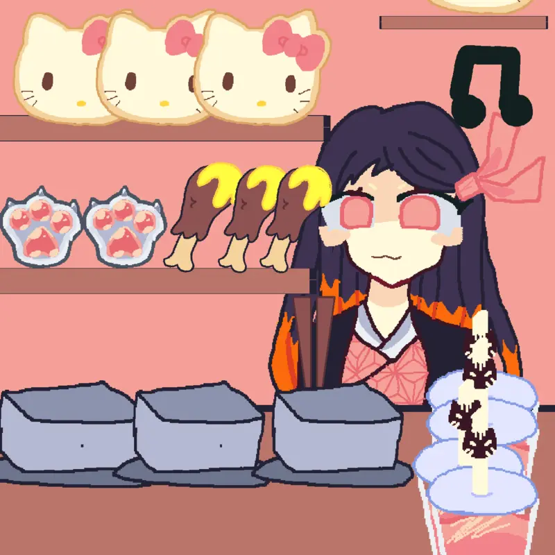 Nezuko/mubang by @hushalonb