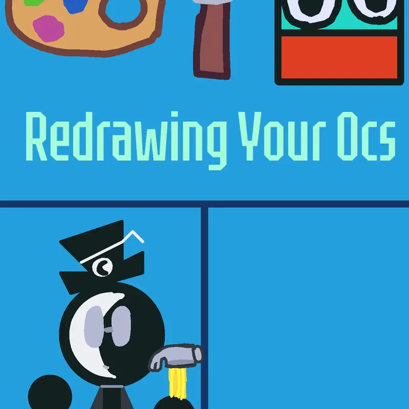 REDRAWING YOUR OCS by @business_dummy