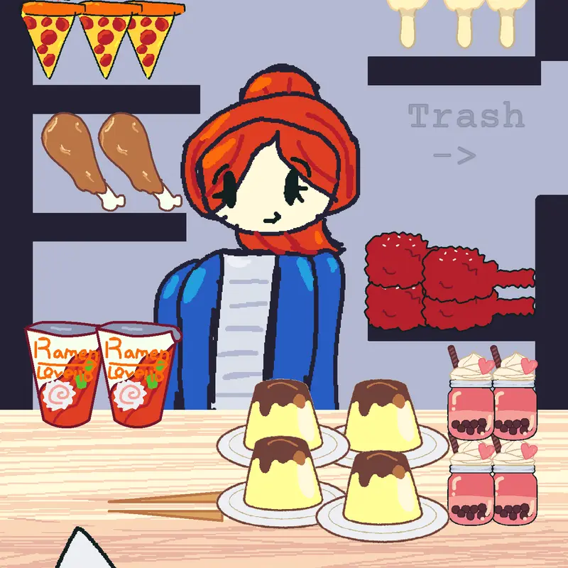 Bacon girl mukbang by @AsiyahAsiyahkiraniad