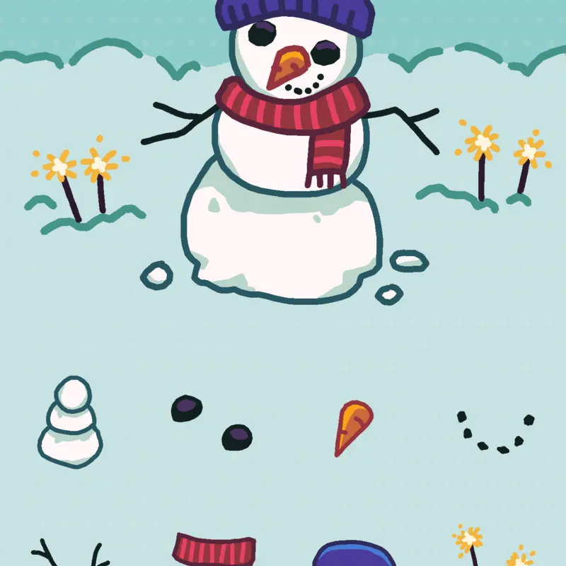 Lets do your own snowman by @kamenhraje