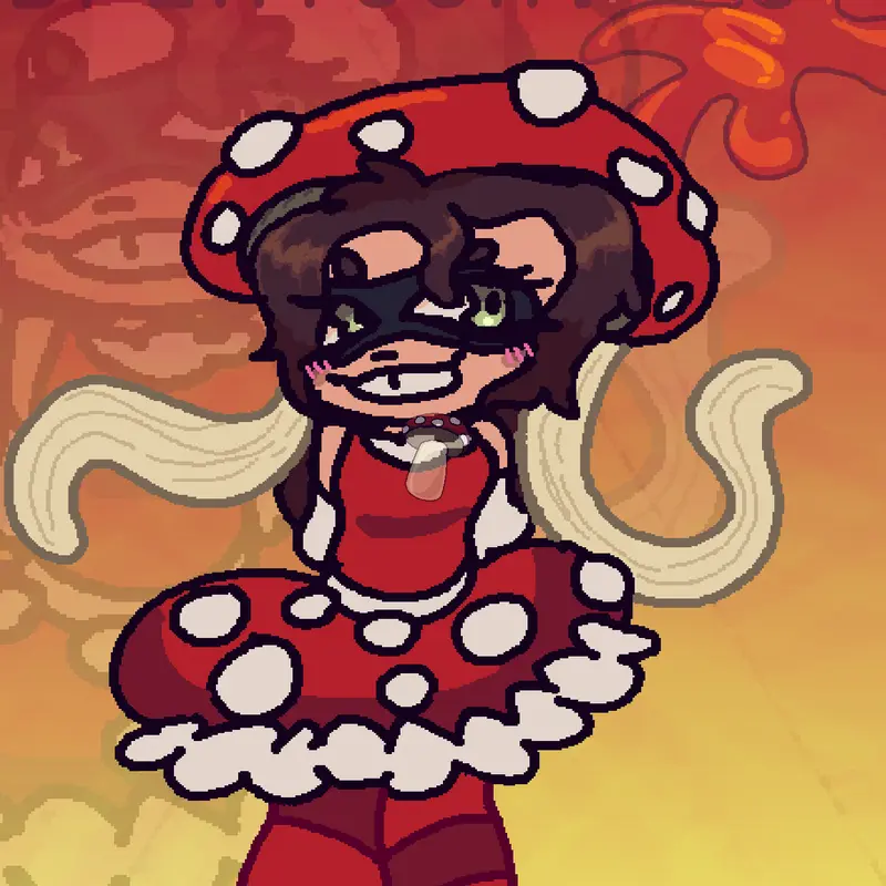 @Minty_thefox as a splatoon character! by @Pipletz_OG