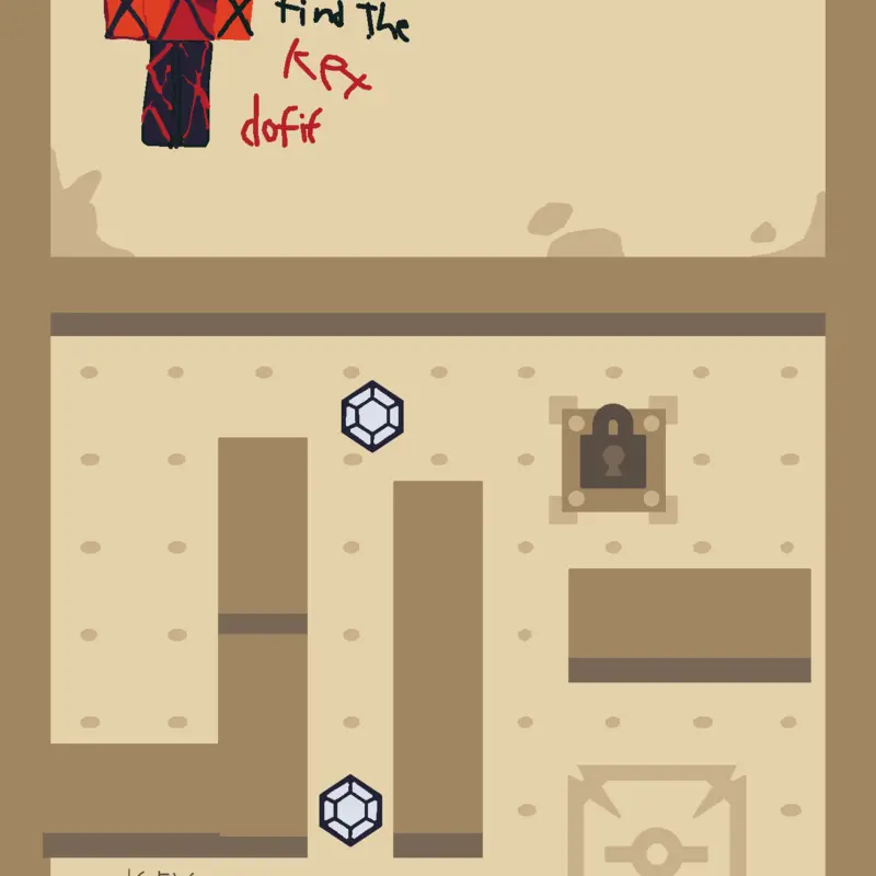 Maze and collet all gems by @i_likescary