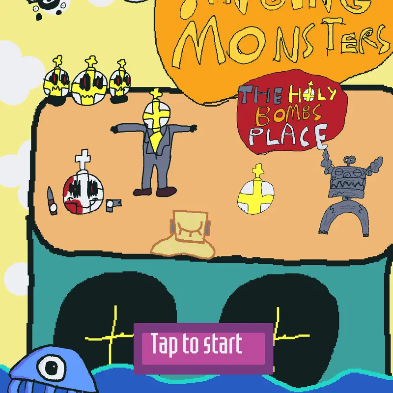 My singing monsters the holy bombs place by @garlic_bread_isback