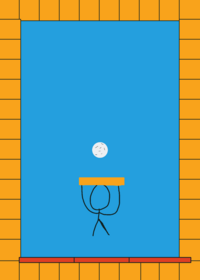 Weird carry the ball game