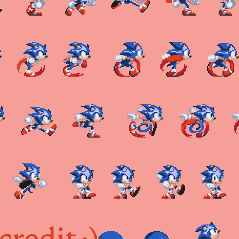 sonic by @Drabthespritter2be5