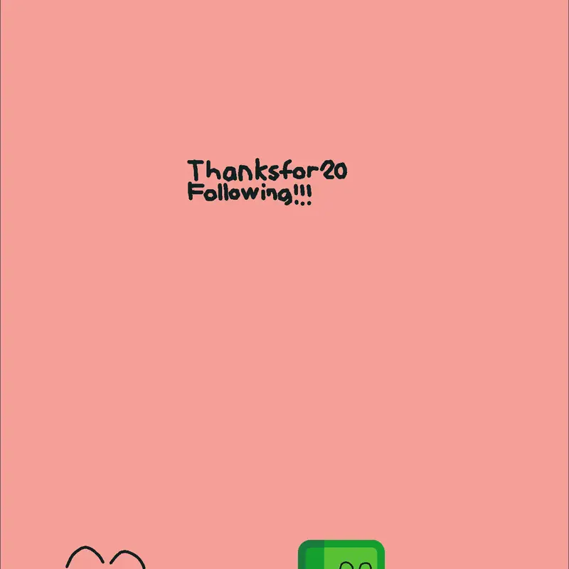 thanks for 20 following!!! by @LeonaCatherineJerere