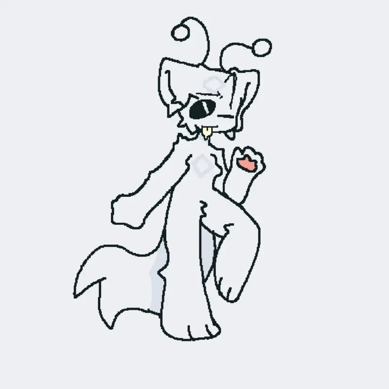 RANDOW DRAWING / FANART 001 by @PM606MOD_creator0F1C14L