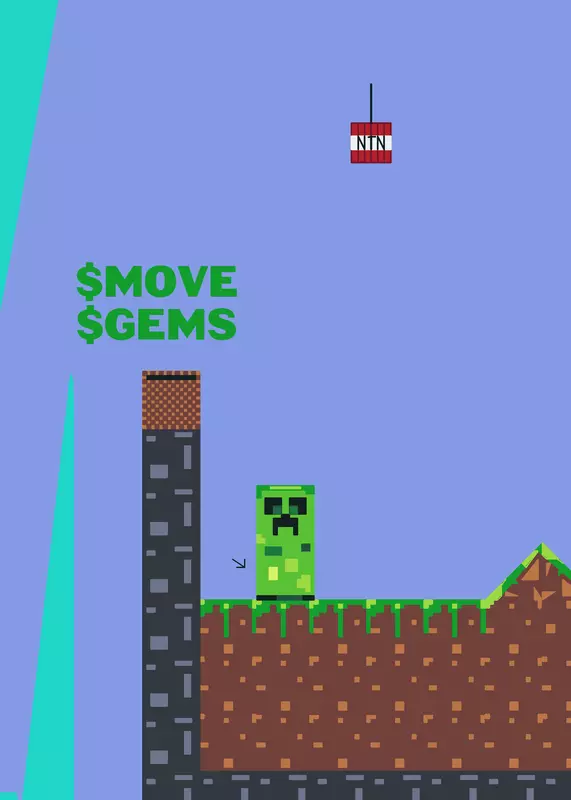 A creeper game by @Ifeelcold
