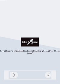 Blu Phone 1 - Multiplayer Phone Game version...