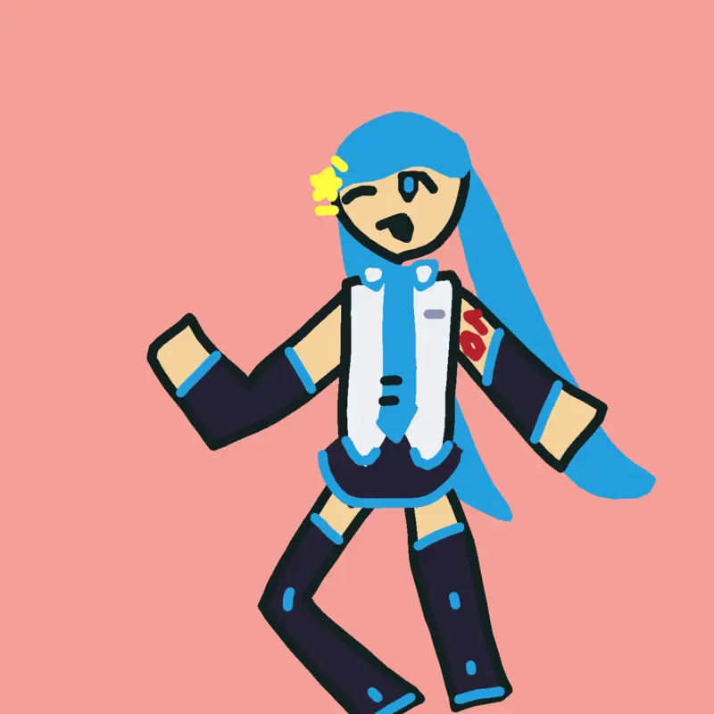 Miku by @the_official_awse