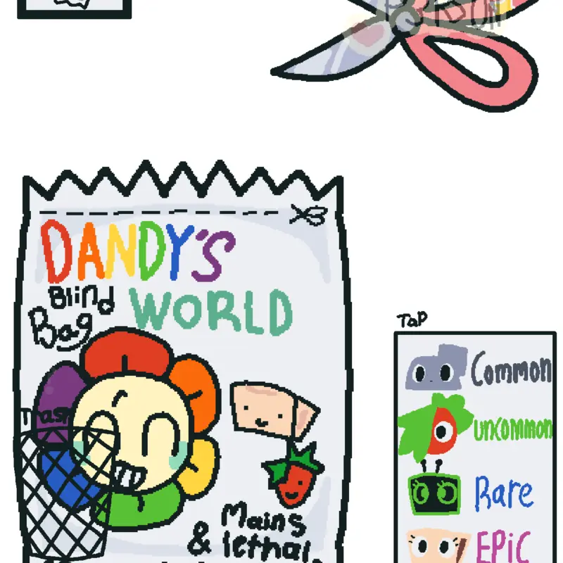 Dandys world blind bags! by @P0PPY_P3RZON
