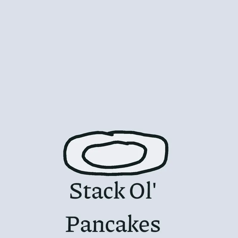 Stack ol pancakes logo by @Idjfjfjdjdjdjdj