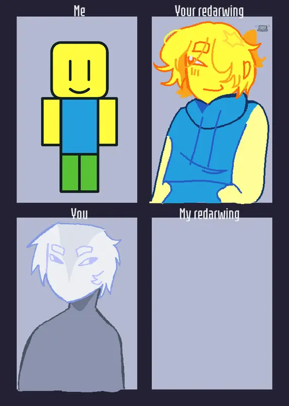 #redrawingmyoc #redrawingyouroc by @tordshusband