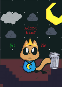 Adopt him?
