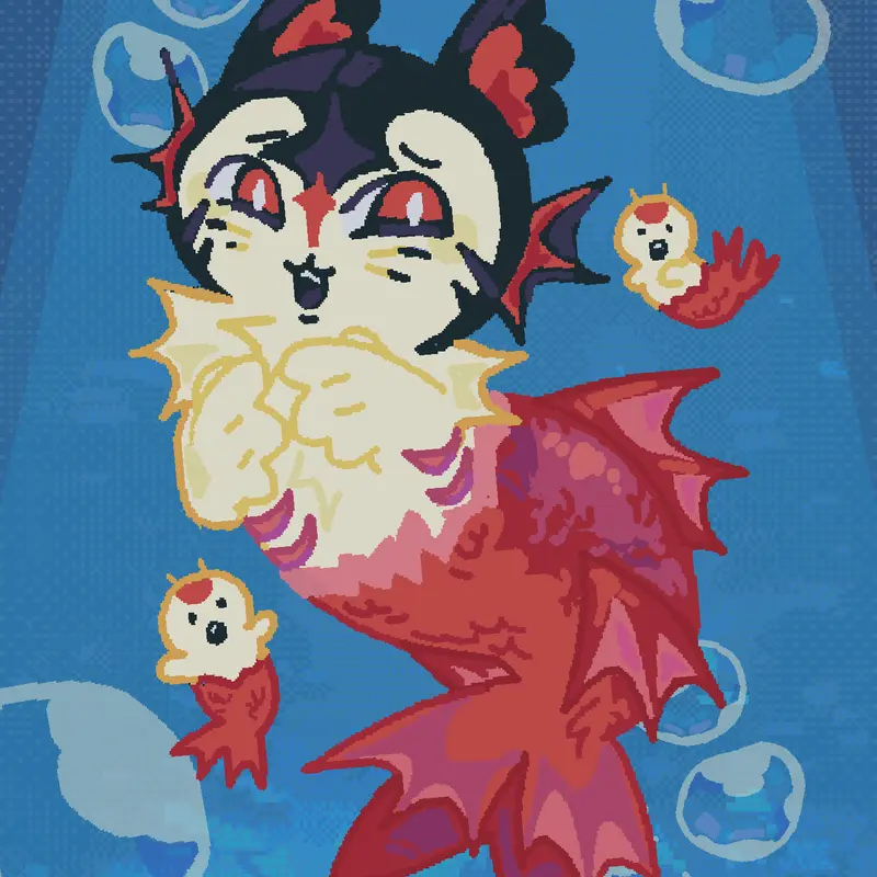 Siren by @gay_salmon_cat_canon