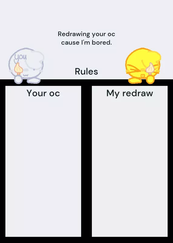 Buw will redraw your oc by @-Baby_buw-_-
