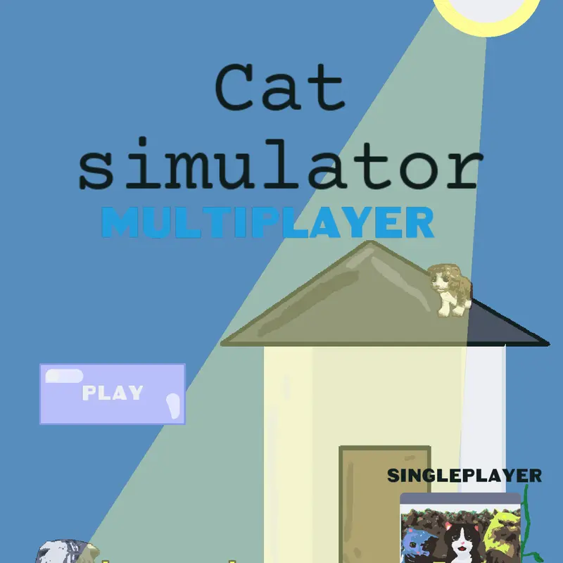 Cat Sim 2D: Play with cats by @PickaxeStudios