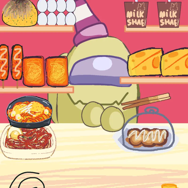 Mukbang by @UBEarchue