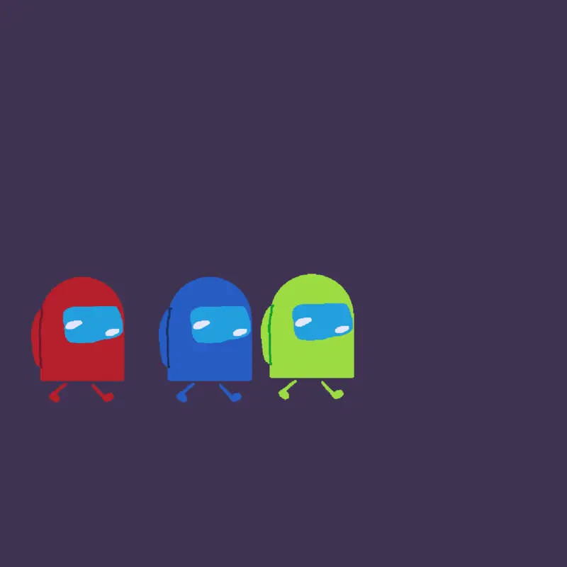 Amongus players idk by @sam_berry