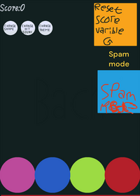 update not lag reset Button spam mode fix