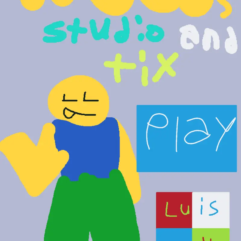 Noob roblox x baldis basics by @luisguy505