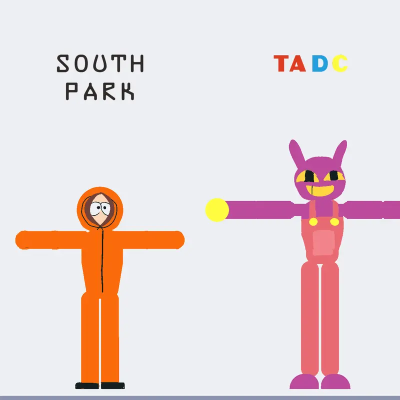 Kenny and jax southpark tadc by @Katherine_Heart