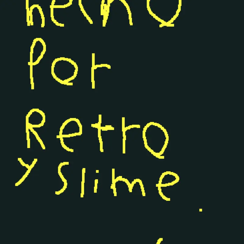 Game by @Retro_y_Slime