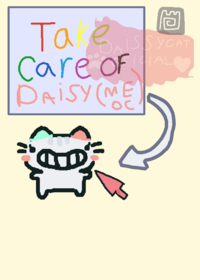 # take care of my Daissy oc