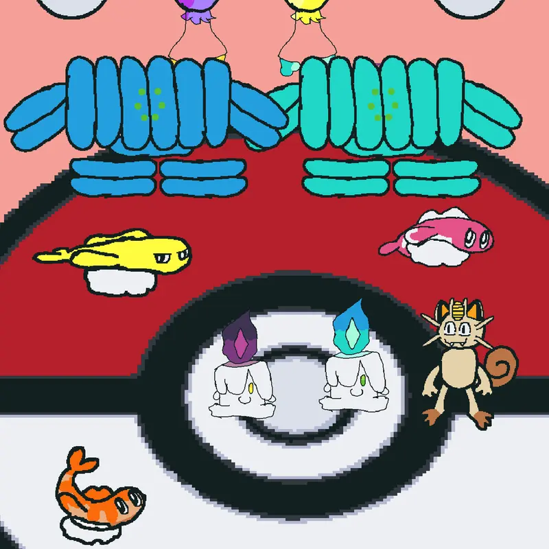 pokemon gemstone & duststone animations by @a-hooded-Joyous-fool