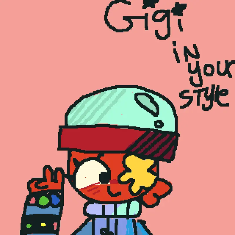 Gigi the gambler of money by @Potatoandtomatos