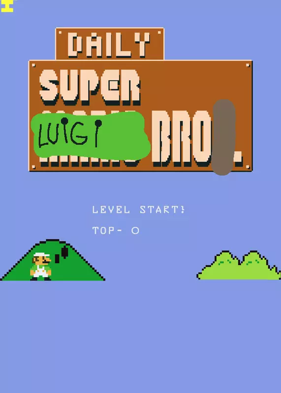 Luigi bro!!!!!!!!!!!!!!!!! by @pursuer378