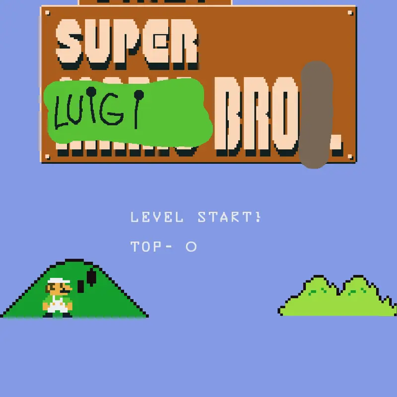 Luigi bro!!!!!!!!!!!!!!!!! by @pursuer378