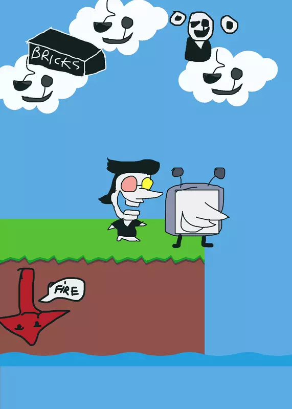 Deltarune ending game by @CannedDog