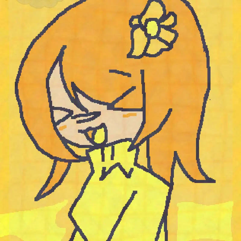 Yellow girl by @ZzOpalx_