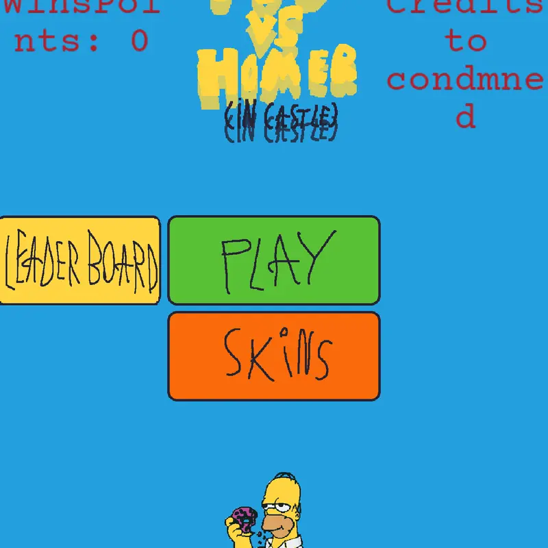 You vs homer by @darkeno_official
