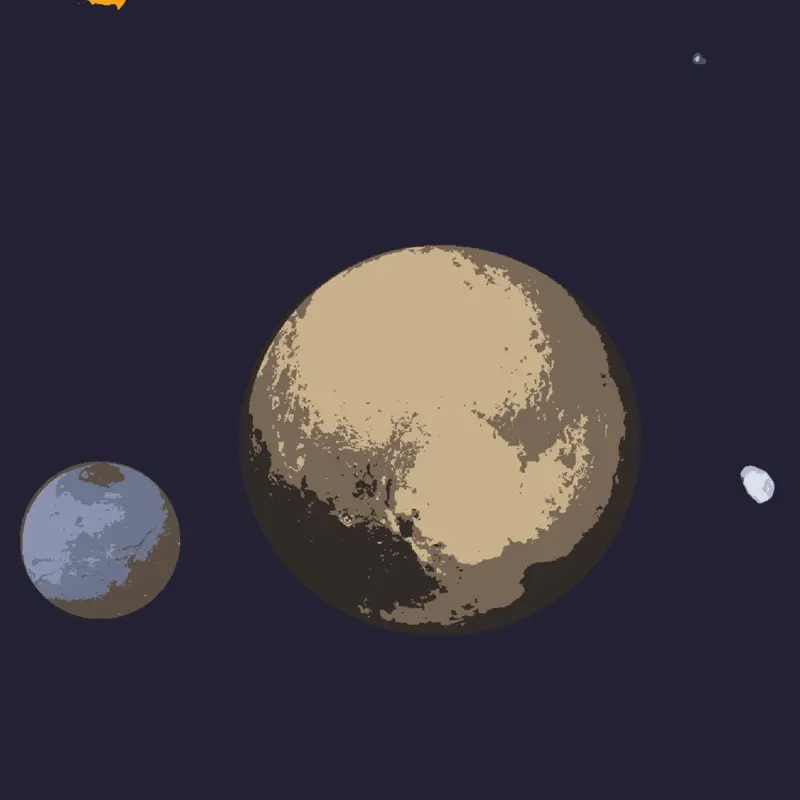 Pluto by @buchokoi