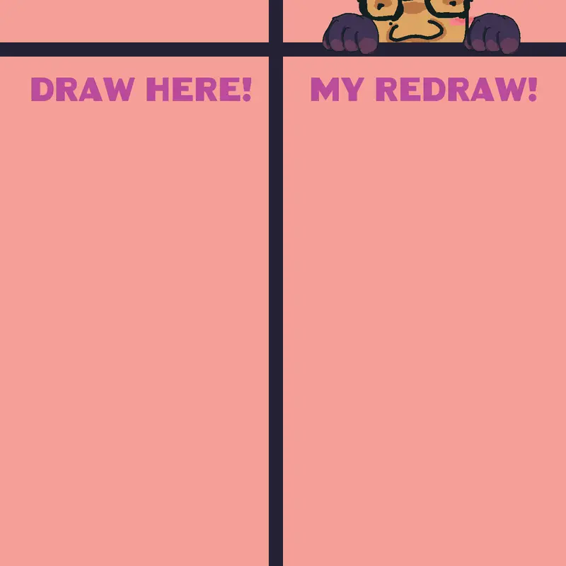 REDRAWING YOUR OCS!! by @BEAN1E