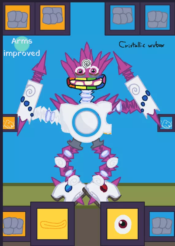 Cristallic wubbox by @Shapeland421