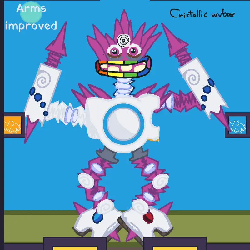 Cristallic wubbox by @Shapeland421