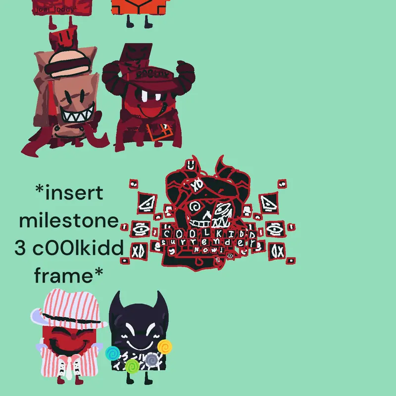 My c00lkidd models by @tocinogsmerooo