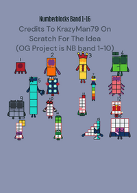 Numberblocks Band 1-16