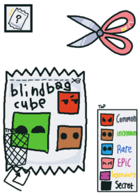 Blind bag cubes!