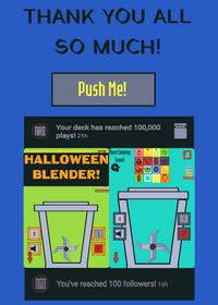 A big thank you to you all!