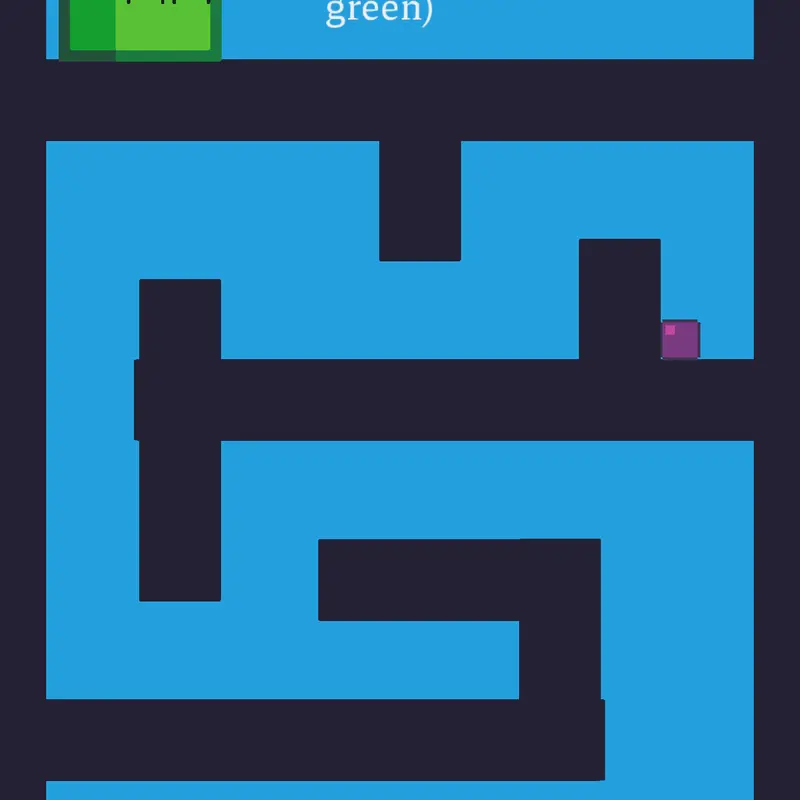 Maze hard mode by @Green-cubety