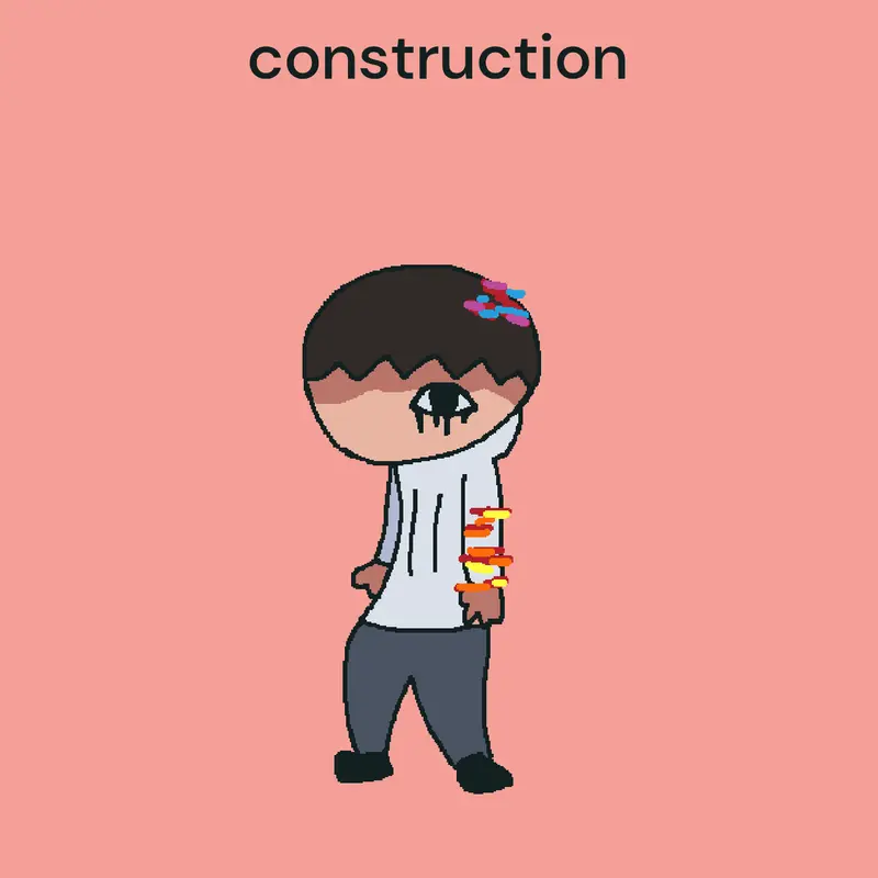 Encrypted Greyson in construction by @SuperGreyson10000