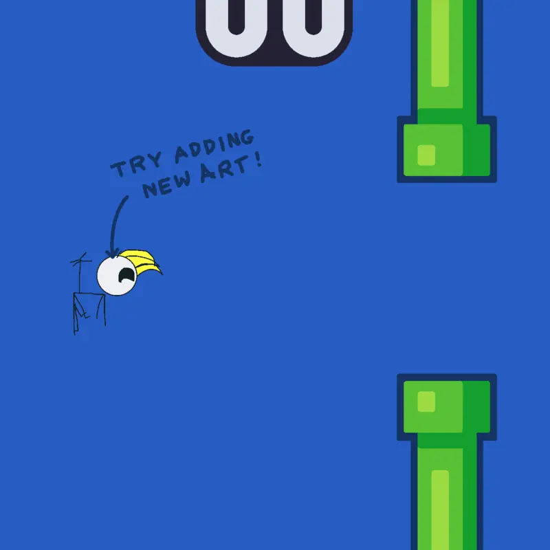 Fly stick by @Drawteamoficial
