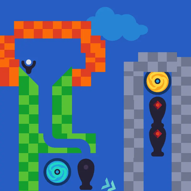Volcanic golflands it was hard making it by @pluhingman